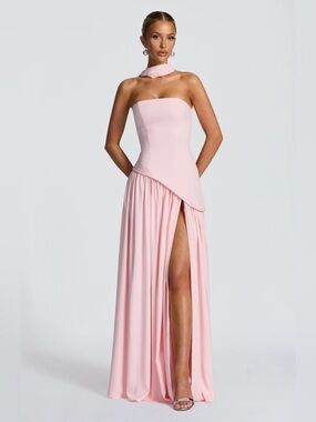 Babyboo Maliyah Maxi Dress - Blush